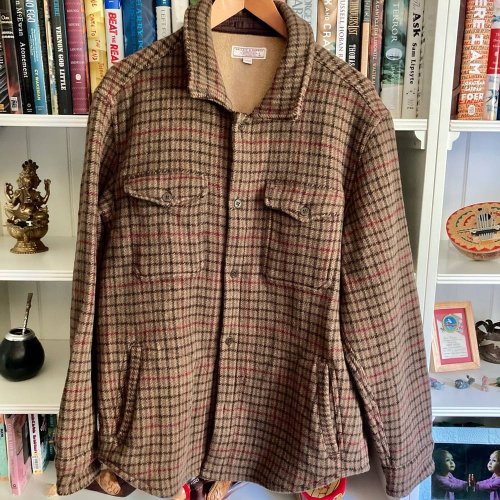 Wallace & Barnes men’s wool blend shirt jacket (L)